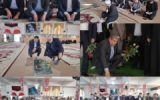 غبارروبی و عطرافشانی و ادای احترام به مقام شامخ شهدا در گلزار شهدای یاسوج