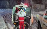 آماده‌باش کامل هلال‌احمر کهگیلویه و بویراحمد همزمان با بارش برف و باران