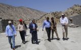 بازدید فرماندار کهگیلویه،بخشدار مرکزی ومدیر آب منطقه‌ای  از پروژه آب چهار شهر