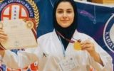 بانوی ورزشکار کهگیلویه و بویراحمدی قهرمان کاراته بانوان کشور شد