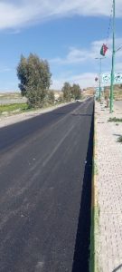 عملیات اجرایی پروژه روکش آسفالت خیابان‌های اصلی شهر سوق  آغاز شد