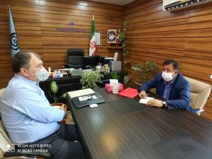 دیدار  رئیس  اتحادیه  رانندگان کشور  با   مدیر  درمان تامین اجتماعی  استان
