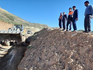 بازدید فرماندار چرام از جاده‌های عشایری بخش سرفاریاب