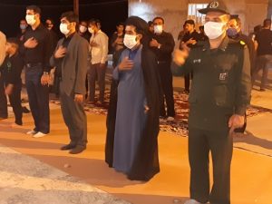 مراسم عزاداری شب ششم ماه محرم در سرفاریاب  برگزار شد