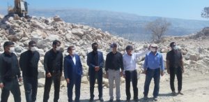 صداهای انفجار معادن در سرفاریاب معاون اقتصادی استاندار را به سرفاریاب کشاند