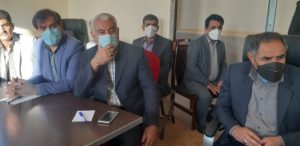 دیدار جمعی از معتمدین شهرستان با فرماندار جدید چرام