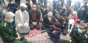 استقبال چرامی ها از پیکر مطهر شهید گمنام+تصاویر