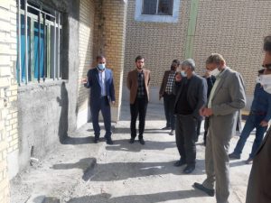 بازدید فرماندار چرام از مجتمع ورزشی شهدای دانش آموز آموزش و پرورش
