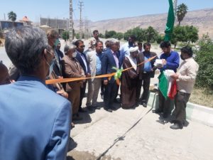 افتتاح میدان معلم و رونمایی از بزرگترین تندیس معلم در چرام