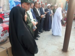 با حضور فرماندار چرام صورت گرفت:  اهدای ۹ سری جهیزیه به نوعروسان سرفاریابی