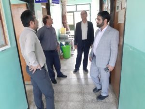 بازدید سرزده معاون سیاسی امنیتی فرماندار از چند اداره شهرستان