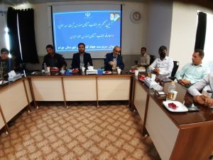 آئین تکریم  و معارفه مدیر جهاد کشاورزی شهرستان چرام  برگزار شد