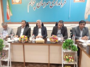 فرماندار شهرستان چرام  از اختصاص ۵۲ میلیارد تومان اعتبار در سال ۱۴۰۱ در کمیته برنامه ریزی این شهرستان جهت اجرای پروژه ها خبر داد