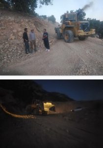 بازگشایی  جاده های  عشایری به صورت کامل در چرام