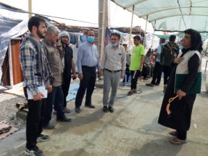 بازدید فرماندار شهرستان چرام از موکب شهدای  شهرستان چرام+گزارش تصویری