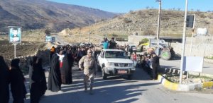 بوی شهید و شهادت در سرفاریاب پیچید/ استقبال باشکوه /قدم بر چشم ما گذاشتید