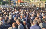 تشیع باشکوه مادر شهید جاویدالاثر سید سلیمان دانشی در سرفاریاب