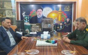 دیدار فرماندار کهگیلویه با فرمانده جدید ناحیه مقاومت بسیج شهرستان کهگیلویه؛ تأکید بر گسترش همکاری‌های بین‌بخشی برای خدمت‌رسانی بهتر به مردم شهرستان