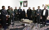 درآستانه ولادت با سعادت مولای متقیان حضرت علی (ع): دیدار مسئولین آموزش وپرورش و سپاه فتح کهگیلویه وبویراحمد با خانواده شهید نوجوان” ابوالقاسم علی‌پور” در یاسوج