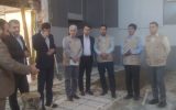 بازدید از پروژه سالن همایش اداره کل ارشاد با حضور مسئولین استانی انجام شد