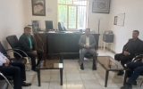 شهردار سرفاریاب،  نماینده شورای عالی و رئیس شورای حل اختلاف سرفاریاب با   دادستان  شهرستان چرام دیدار و گفتگو کردند