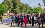 گام‌های استوار چرامی‌ها در مسیر تندرستی؛ «پیاده‌روی خانوادگی» هفته سلامت را کلید زد