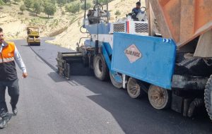 مدیر راهداری چرام  خبر داد؛ پیشرفت مطلوب پروژه آسفالت محور چرام – سرفاریاب با اعتبار ۵۴۰ میلیارد ریال